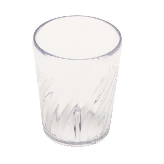 G.E.T. 12 Ounce Clear Heavy-Duty Shatterproof Plastic Tumblers (Set of 12)