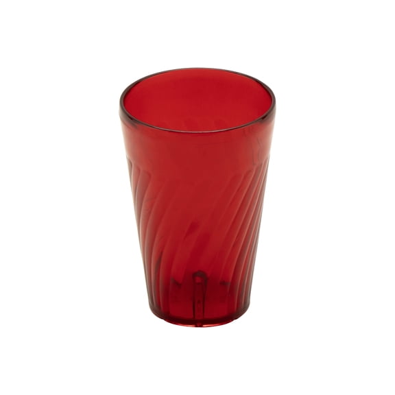 G.E.T. 16 Ounce Red Heavy-Duty Shatterproof Plastic Tumblers (Set of 4)
