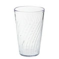 thumbnail image 1 of G.E.T. 2212-1-CL Tahiti Clear SAN Plastic 12 Oz. Tumbler - Dozen, 1 of 1