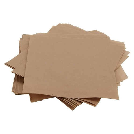 G.E.T. Grease-Resistant Food Basket Liners, Brown, 5.5" x 5.5" (2000 Sheets)