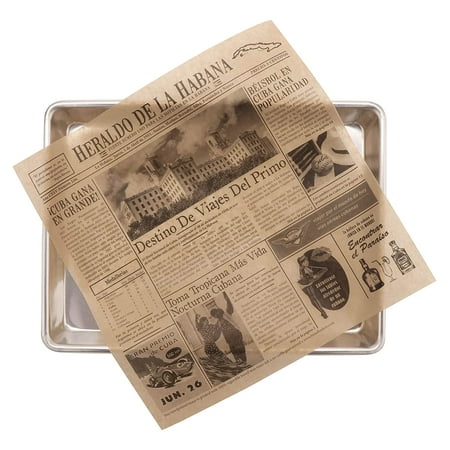 G.E.T. 4-TE1050 Appetizer / Serving Basket Tissue Liner Paper, 12" x 12", Cuban Newsprint (Case of 1000)