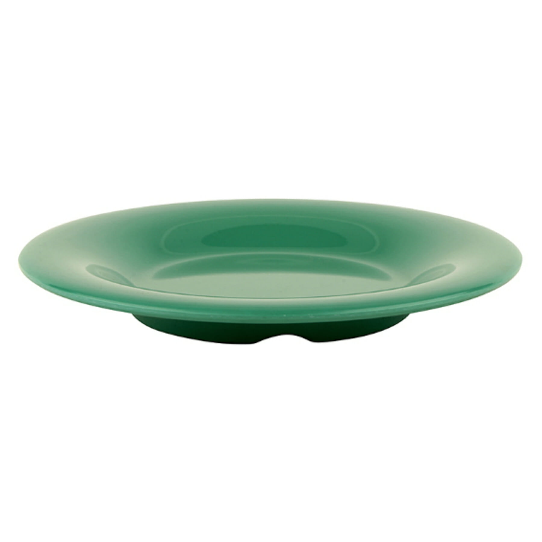 Green 5.5" Melamine Chip-Resistant Bread & Butter Plate Set