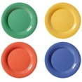 thumbnail image 1 of G.E.T. 6.5" Assorted Heavy-Duty Wide Rim Melamine Appetizer Plate (Set of 4), 1 of 1