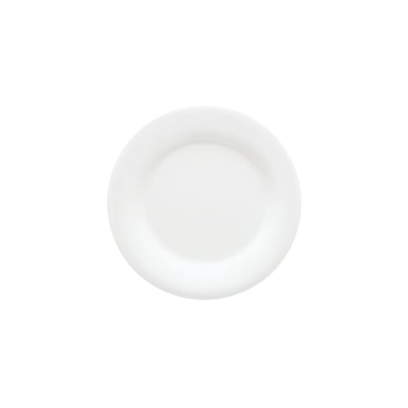 G.E.T. 6.5" Heavy-Duty Wide Rim Melamine Appetizer Plate (Set of 12)