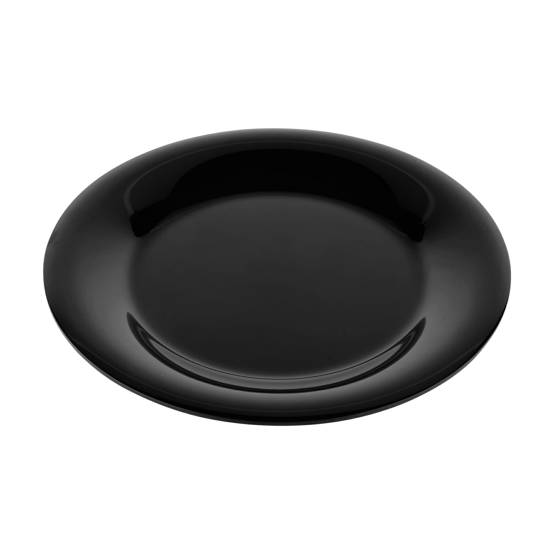 Diamond White 6.5'' Melamine Chip-Resistant Appetizer Plates, Set of 4