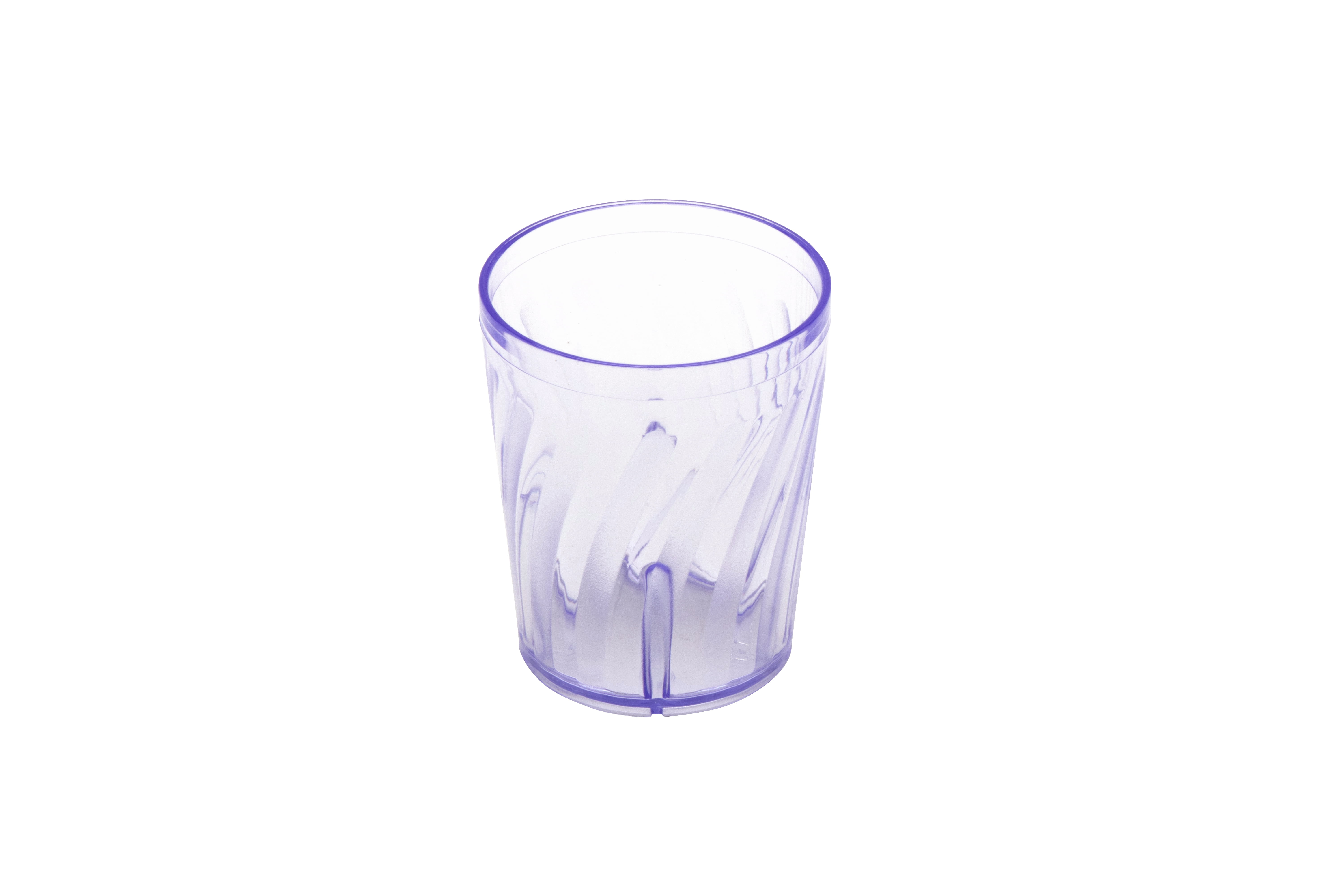 G.E.T. 6 Ounce Blue Heavy-Duty Shatterproof Plastic Tumblers (Set of 4)
