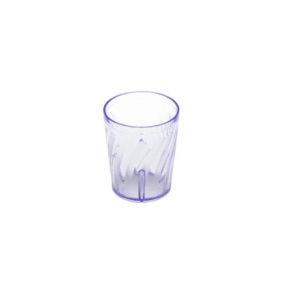 G.E.T. 6 Ounce Blue Heavy-Duty Shatterproof Plastic Tumblers (Set of 4)