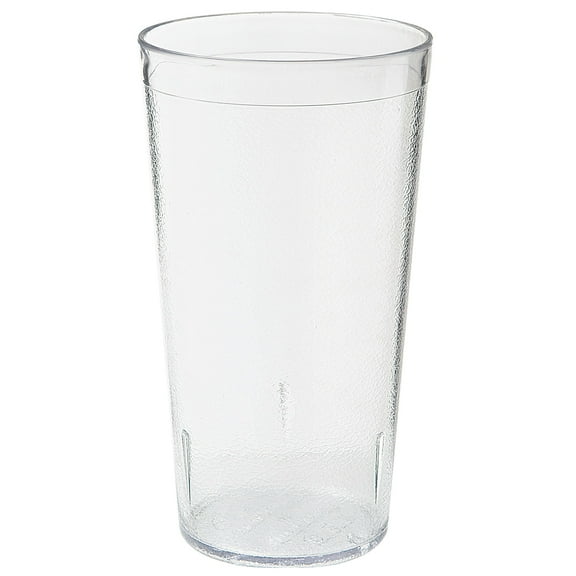 G.E.T. 6616-1-CL Textured Clear 16 Oz. Tumbler - Dozen