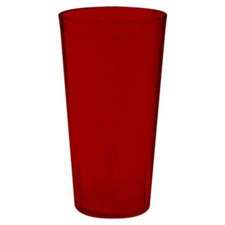 G.E.T. 6620-1-6-R Textured Red 20 Oz. Tumbler - 72 / CS