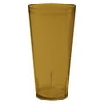 thumbnail image 1 of G.E.T. 6624-1-6-A Textured Amber 24 Ounce Tumbler - Dozen, 1 of 2