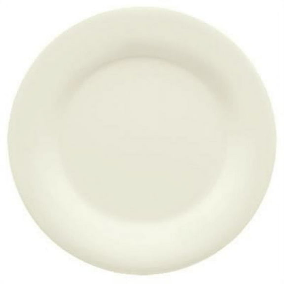G.E.T. 7.5" Heavy-Duty Wide Rim Melamine Salad Plate (Set of 12)