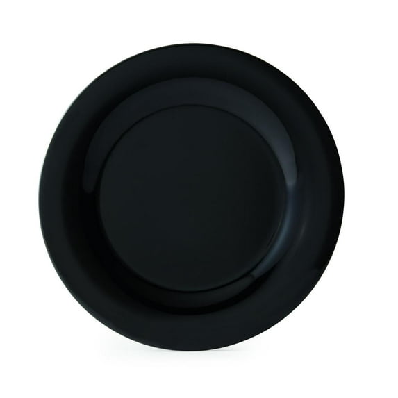 G.E.T. 7.5" Heavy-Duty Wide Rim Melamine Salad Plate (Set of 4)