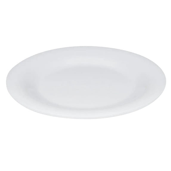 G.E.T. 7.5" Heavy-Duty Wide Rim Melamine Salad Plate (Set of 4)