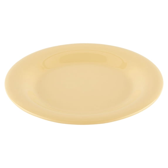 G.E.T. 7.5" Squash Heavy-Duty Wide Rim Melamine Salad Plate (Set of 4)