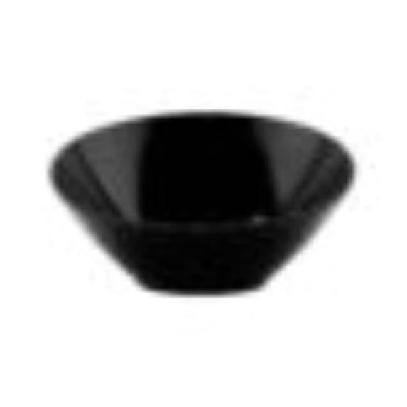 G.E.T. Angled Salad / Dinner Bowl ,12 Ounce, Black
