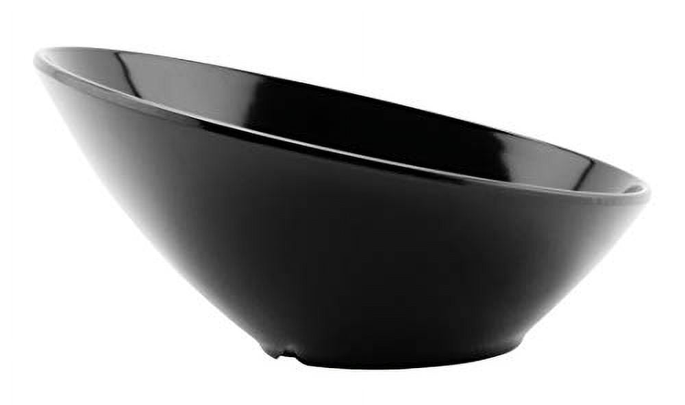 Red Angled Melamine Salad Bowl for Serving