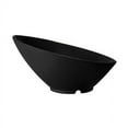 thumbnail image 1 of G.E.T. Angled Cascading Serving Bowl for Salads, Snacks and Pasta, 1 Quart / 10", Black, 1 of 4