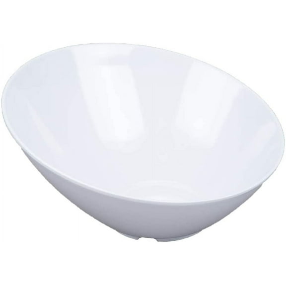 G.E.T. B-789-W San Michele White Melamine 1.1 Qt. Cascading Bowl