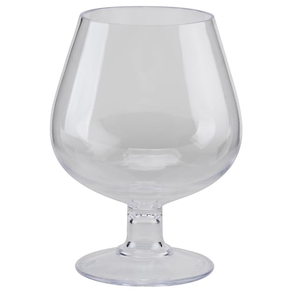 G.E.T. BRA-2-PC-CL 16 oz. Plastic Beer Mug Set of 12 for Bar and Home Use