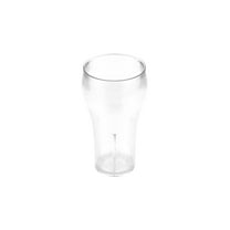 G.E.T. Bell Shaped Soda Float Tumbler, 16 Ounce, Clear, (Set of 4)