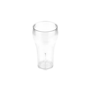 G.E.T. Bell Shaped Soda Float Tumbler, 16 Ounce, Clear, (Set of 4)