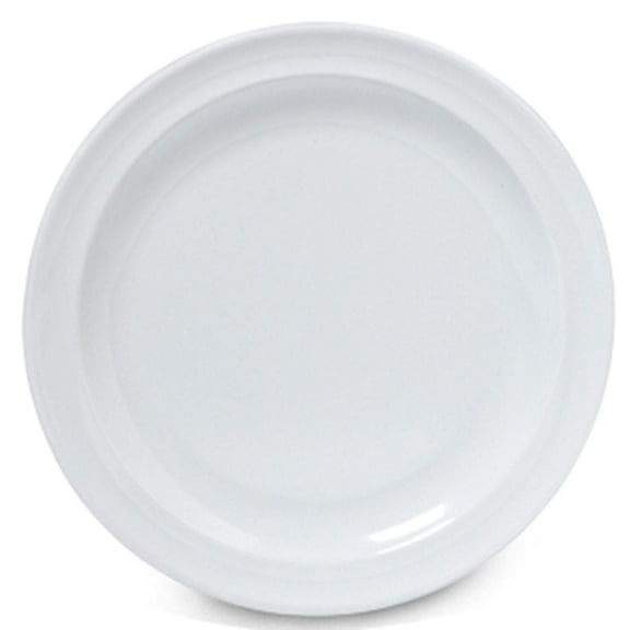 G.E.T. DP-509-W SuperMel White 9 Dinner Plate - Dozen"