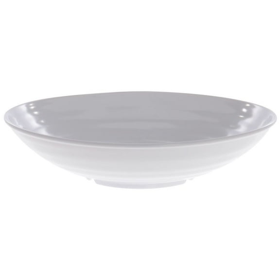 Winco ML-73-W 2 qt. - 2 qt. Rim-Full - 10 in. Bowl, 3 in. Deep - White