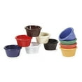thumbnail image 1 of G.E.T. Enterprises RM-387-R 2 oz. Fluted Ramekin, Melamine, Red (Pack of 12), 1 of 4