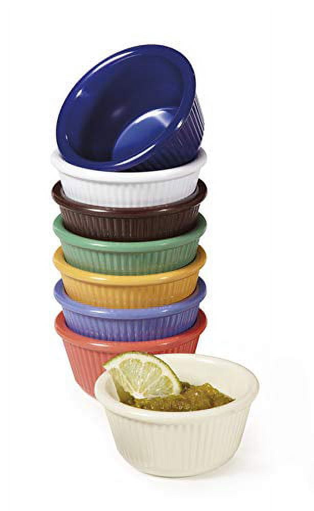 Melamine Ramekins – Break-Resistant Sauce Dishes For Serving & Entertaining