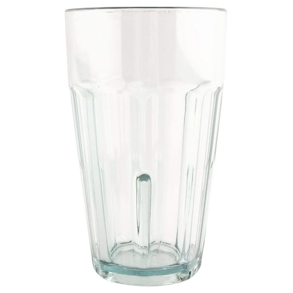 G.E.T. Heavy-Duty Faceted Shatterproof Tumbler, 20 Ounce, Jade (Set of 12)