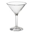 thumbnail image 1 of G.E.T. Heavy-Duty Shatterproof Plastic Martini Cocktail Glasses, 6 Ounce, Clear (Set of 4), 1 of 4