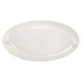 thumbnail image 1 of G.E.T. Heavy-Duty Shatterproof Plastic Oval Melamine Serving Platter, 15" x 8", American White, 1 of 4