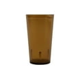 thumbnail image 1 of G.E.T. Heavy-Duty Shatterproof Stackable Plastic Tumbler Cups, BPA Free, 12 Ounce, Amber (Set of 4), 1 of 3