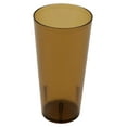 thumbnail image 1 of G.E.T. Heavy-Duty Shatterproof Stackable Plastic Tumbler Cups, BPA Free, 24 Ounce, Amber (Set of 4), 1 of 2