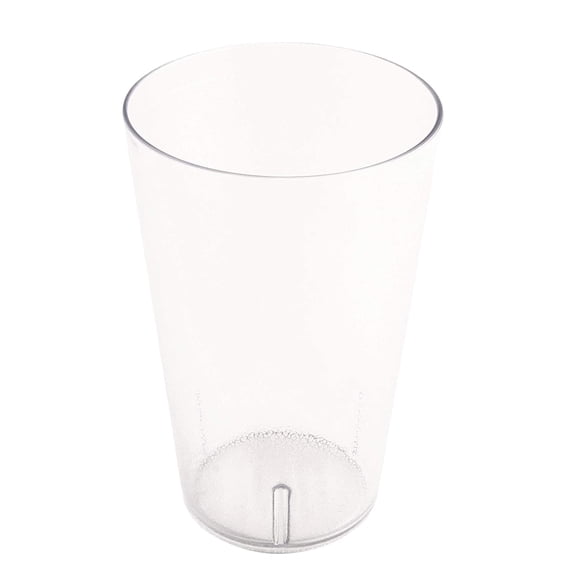 G.E.T. Heavy-Duty Shatterproof Stackable Plastic Tumbler Cups, BPA Free, 32 Ounce, Wide, Clear (Set of 4)