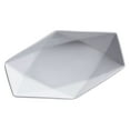 thumbnail image 1 of G.E.T. High-Strength Porcelain Geometric Appetizer Plate, 6", White (Set of 12), 1 of 1