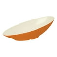 thumbnail image 1 of G.E.T. Keywest 2 1/2 qt Oval Sunset Orange Melamine Bowl - 20"L x 10"W x 6"D #B-798-ST, 1 of 2