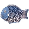 thumbnail image 1 of G.E.T. Melamine Fish Serving Platter, BPA Free, 12" x 8.25", Blue (Set of 4), 1 of 4