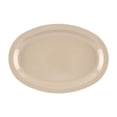 thumbnail image 1 of G.E.T. Melamine Plastic Oval Serving / Dinner Platter, 11.75" x 8.25", Sandstone (Set of 12), 1 of 3