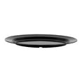 thumbnail image 1 of G.E.T. Melamine Plastic Oval Serving / Dinner Platter, 21" x 15", Black, 1 of 3