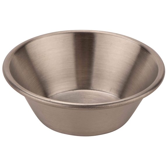 G.E.T. Metal Ramekin Dipping Sauce Condiment Cup, 2 Ounce (Pack of 48)