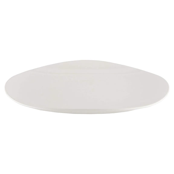 G.E.T. OP-1813-AW Oval Melamine Serving Platter, 18" x 13", American White
