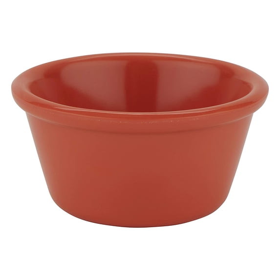 G.E.T. RM-400-RO Break-Resistant Smooth Ramekin, 4 Ounce, Rio Orange (Set of 12)