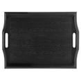 thumbnail image 1 of G.E.T. RST-1815-1-BK Black 19 x 14.25" Room Service Tray - 6 / CS", 1 of 3