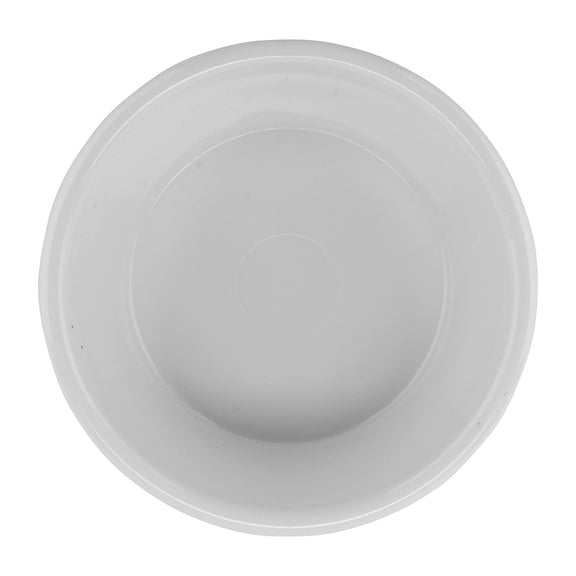 G.E.T. Shatterproof Plastic Smooth Ramekin Condiment Cup, 4 Ounce, White (Set of 12)
