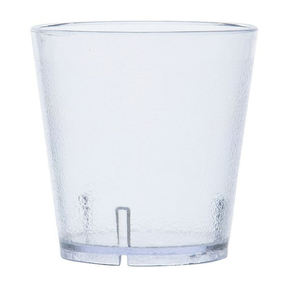 G.E.T. Stackable Textured Pebbled Clear 9 Oz Tumbler