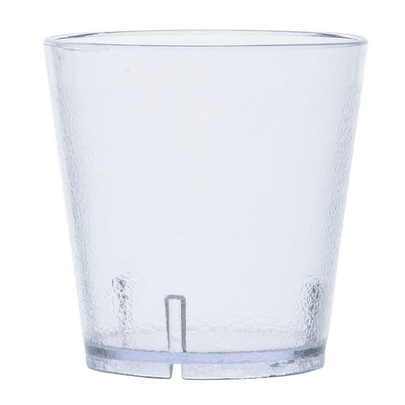 G.E.T. Stackable Textured Pebbled Clear 9 Oz Tumbler