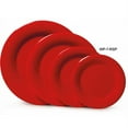 thumbnail image 1 of G.E.T. WP-7-RSP Red Sensation Melamine 7.5 Wide Rim Plate - Dozen", 1 of 1