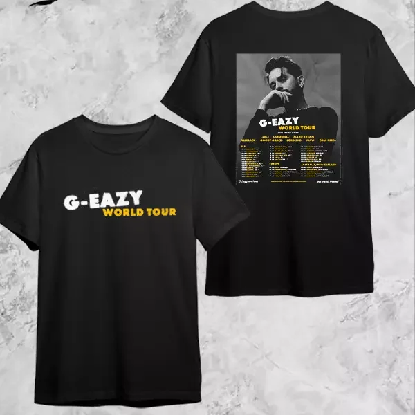 GEazy Freak Show World Tour Date 20242025 Fan Gifts TShirt