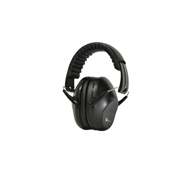 G & F 13010B Earmuffs Hearing Protection with Design 26dB NRR and Reduces up to 125dB, Color Black